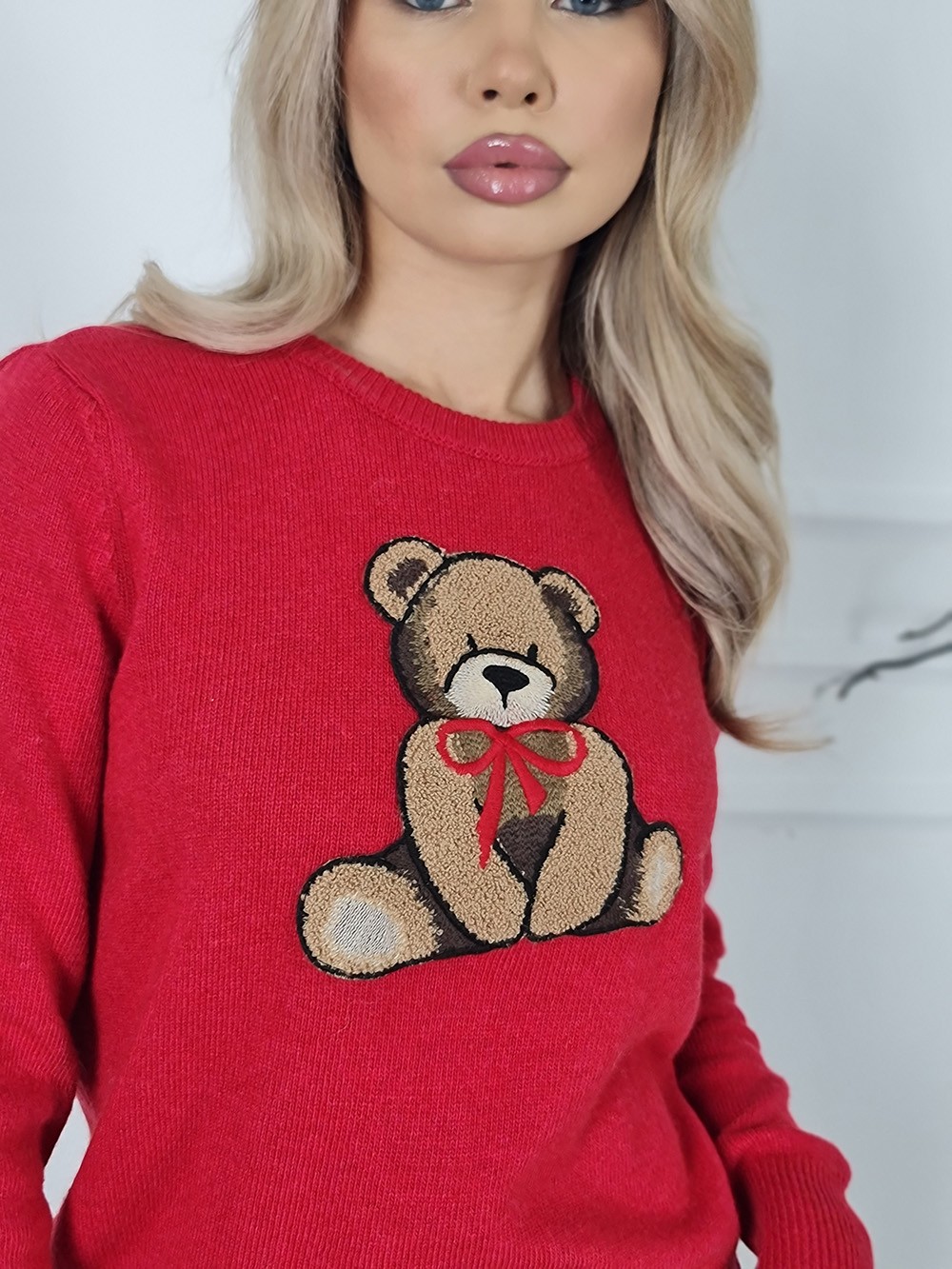 Джемпер Vicolo с кашемиром красный , фотография №2