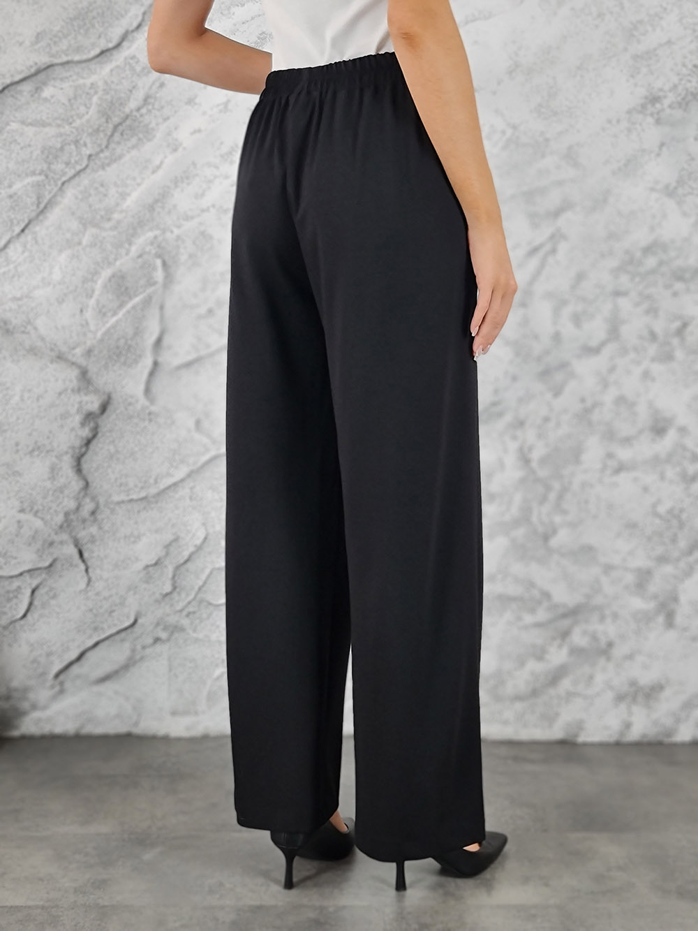 Брюки imperial резинка сзади черные, фотография №3