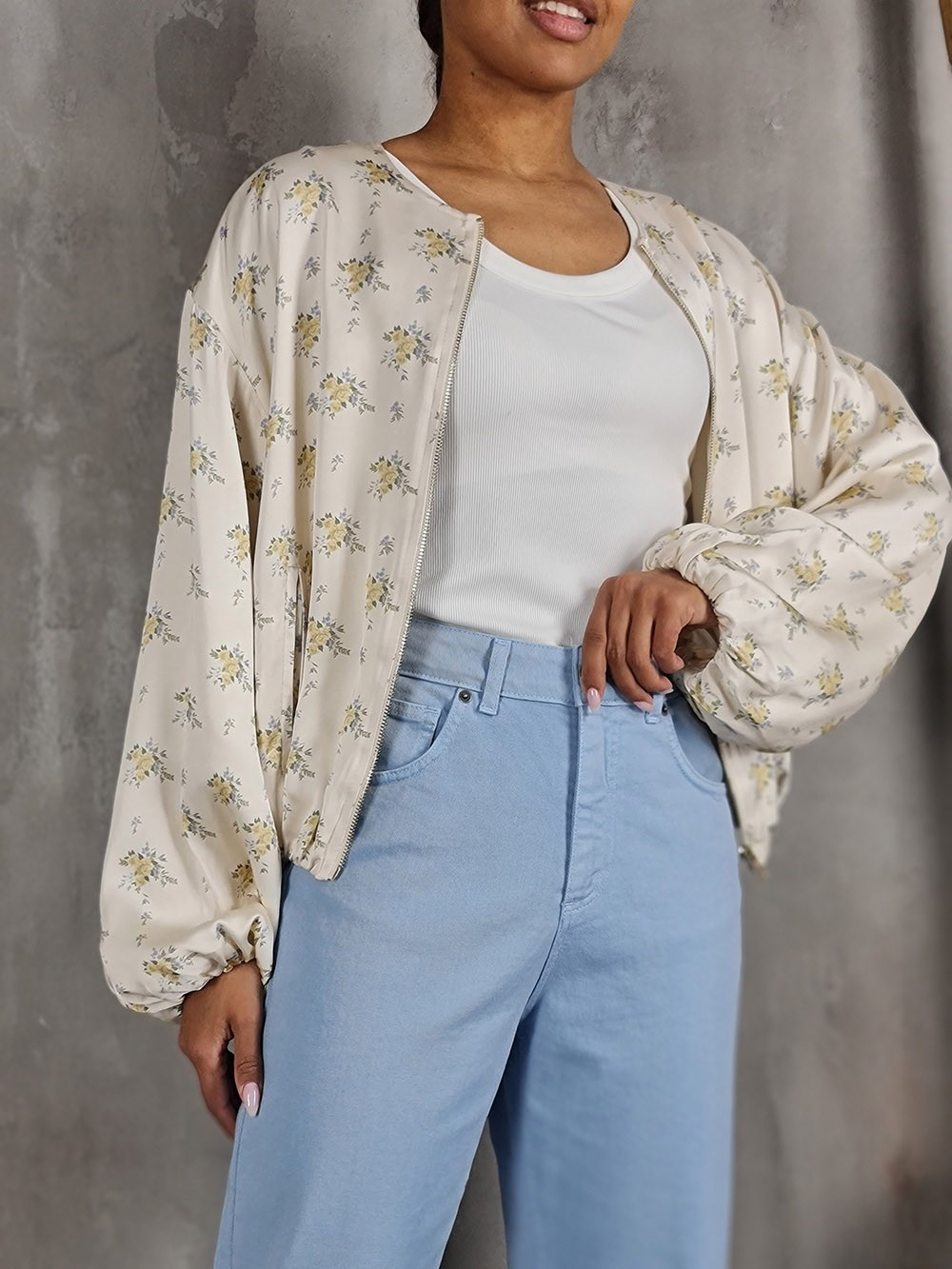 Джинсы Almanegra с подворотами голубые, фотография №3