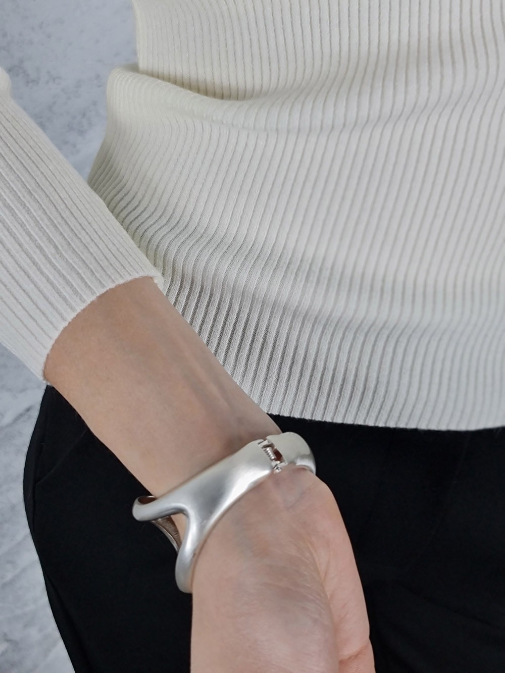 Браслет YILI ACCESSORI серебро , фотография №2