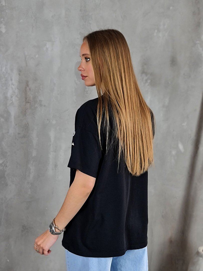 Футболка Vicolo с надписью A LA MER черная, фотография №4