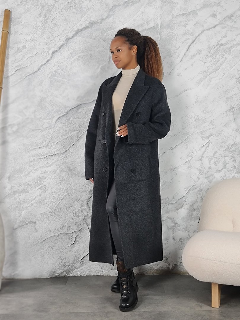 Пальто Lara серое, фотография №2