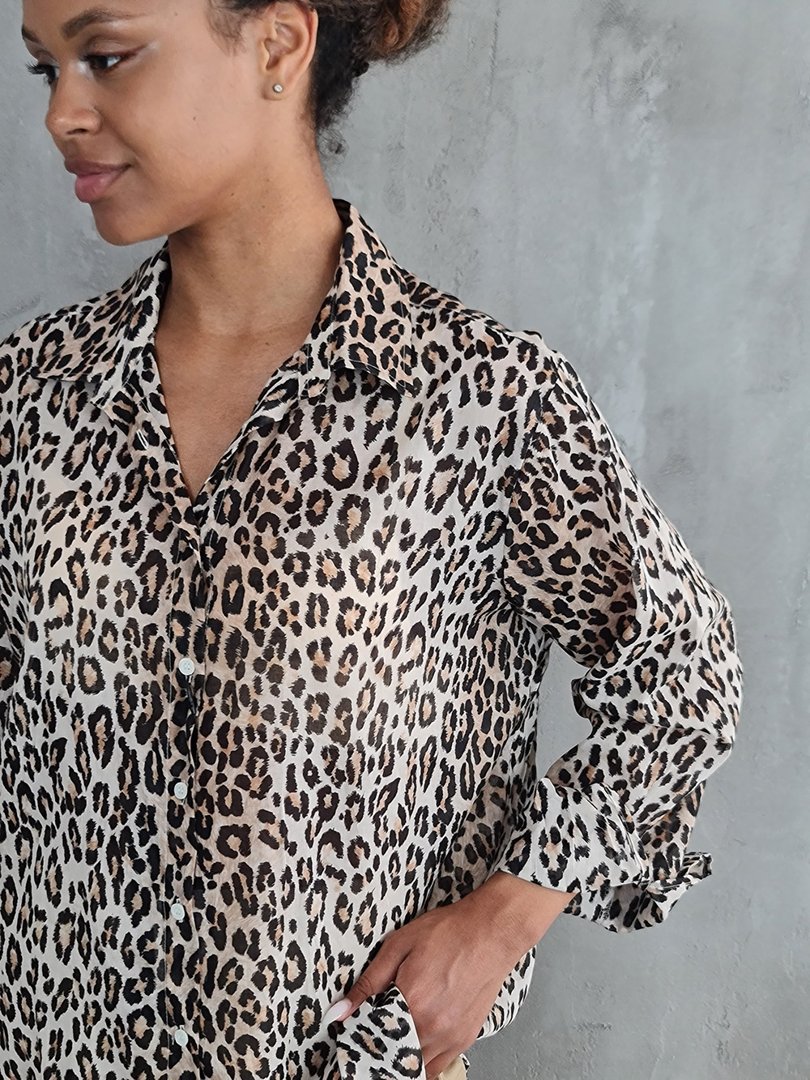 Рубашка PAQUITO леопард, фотография №6