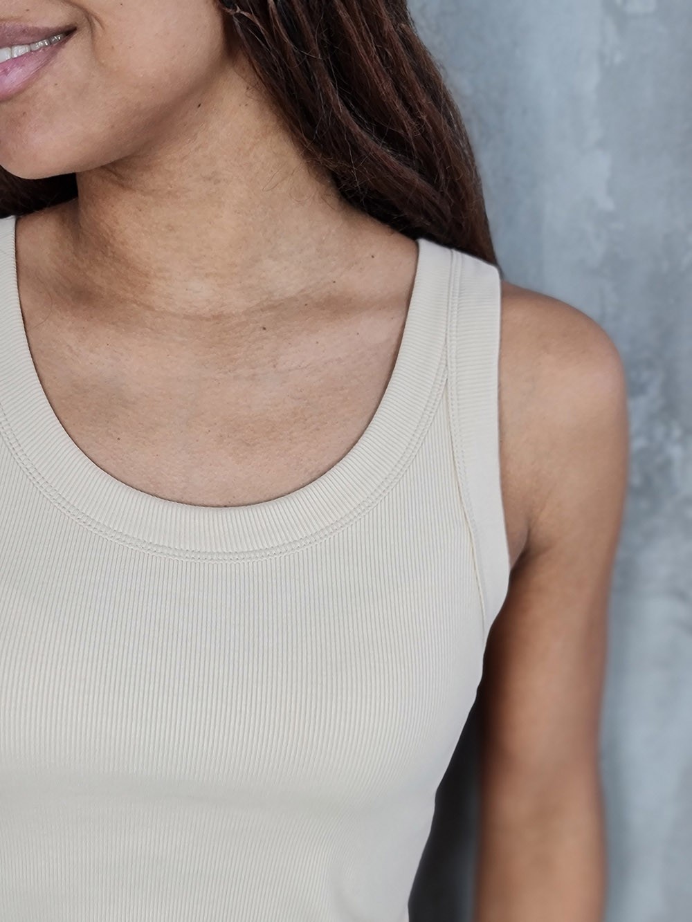 Топ Y Two базовый бежевый, фотография №2