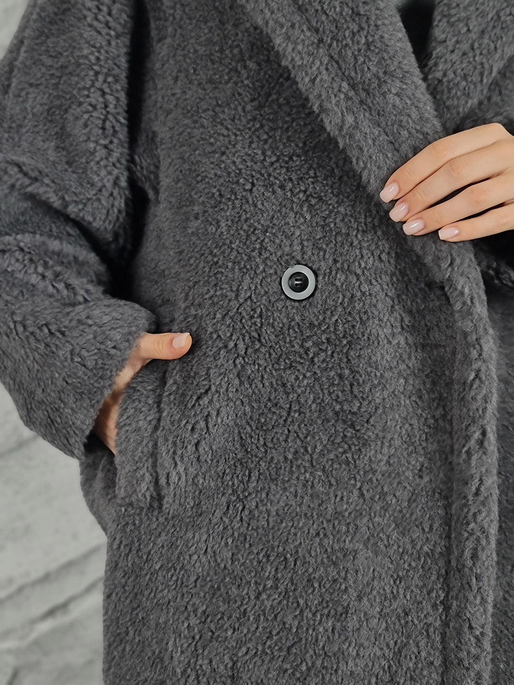 Шуба KOTHE длинная серая, фотография №5