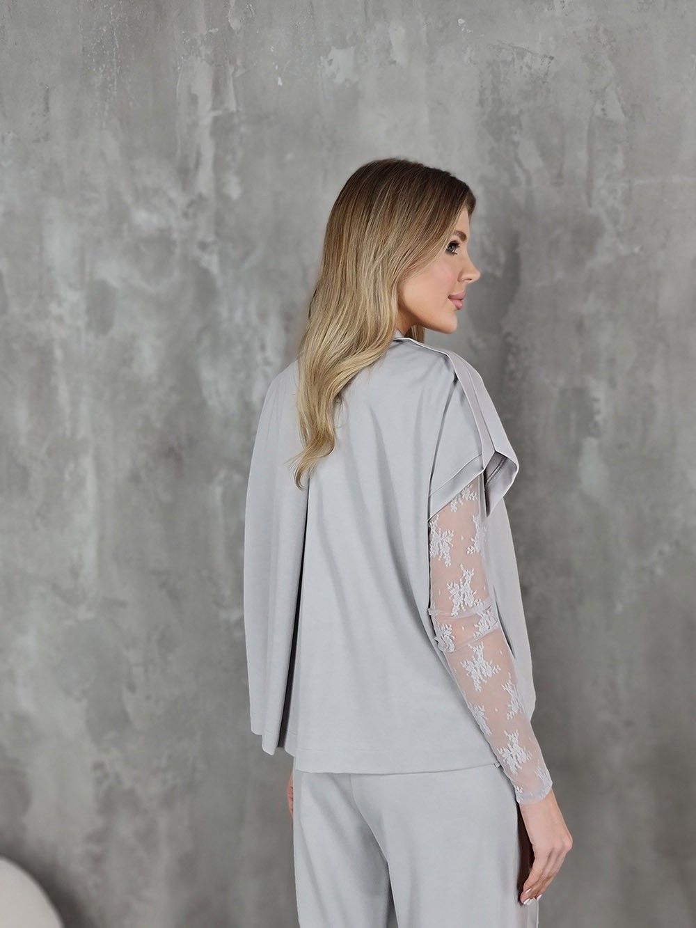 Жилет Imperial на молнии серый, фотография №4