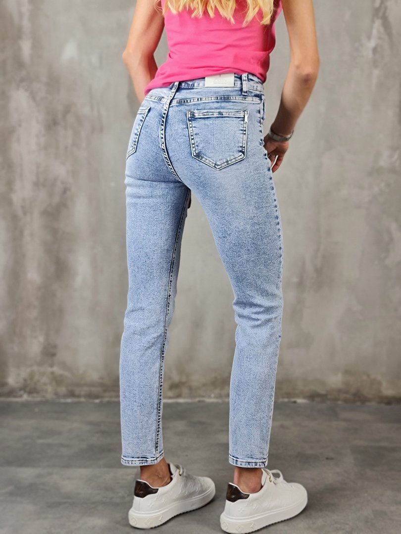 Джинсы Joleen прямые синие, фотография №4