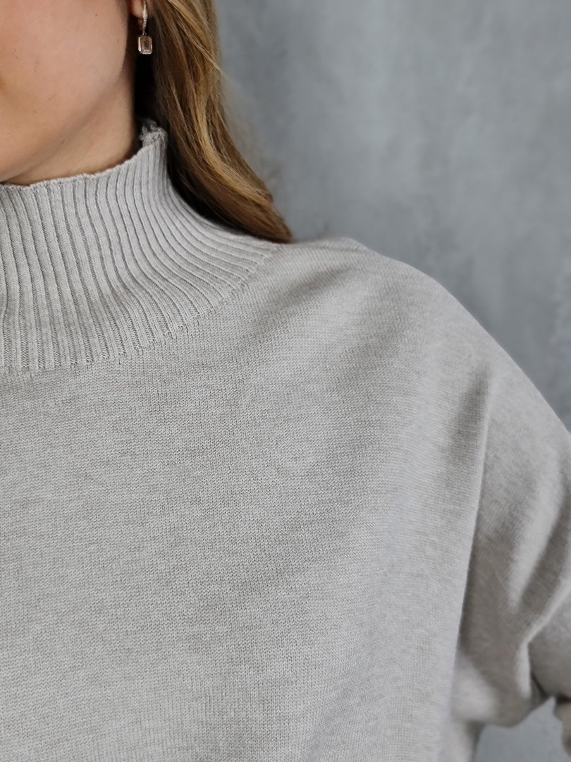 Платье CLOTHÉ вязаное макси кремовое , фотография №3