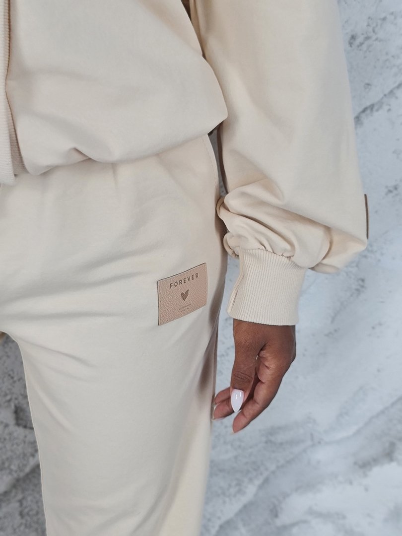 Костюм ONE LOVE кардиган и джоггеры бежевый, фотография №5