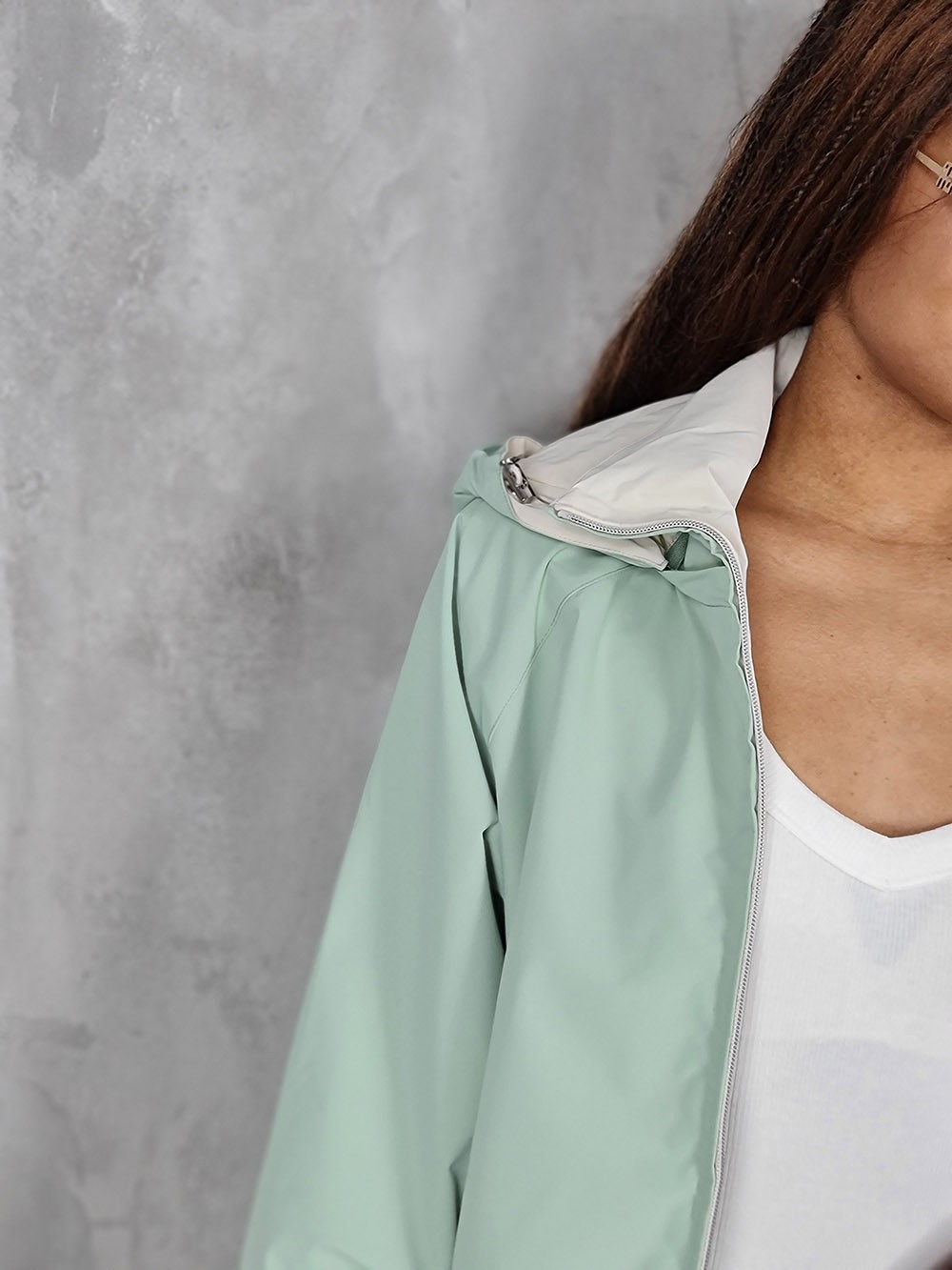 Куртка Paquito с капюшоном мятная, фотография №2