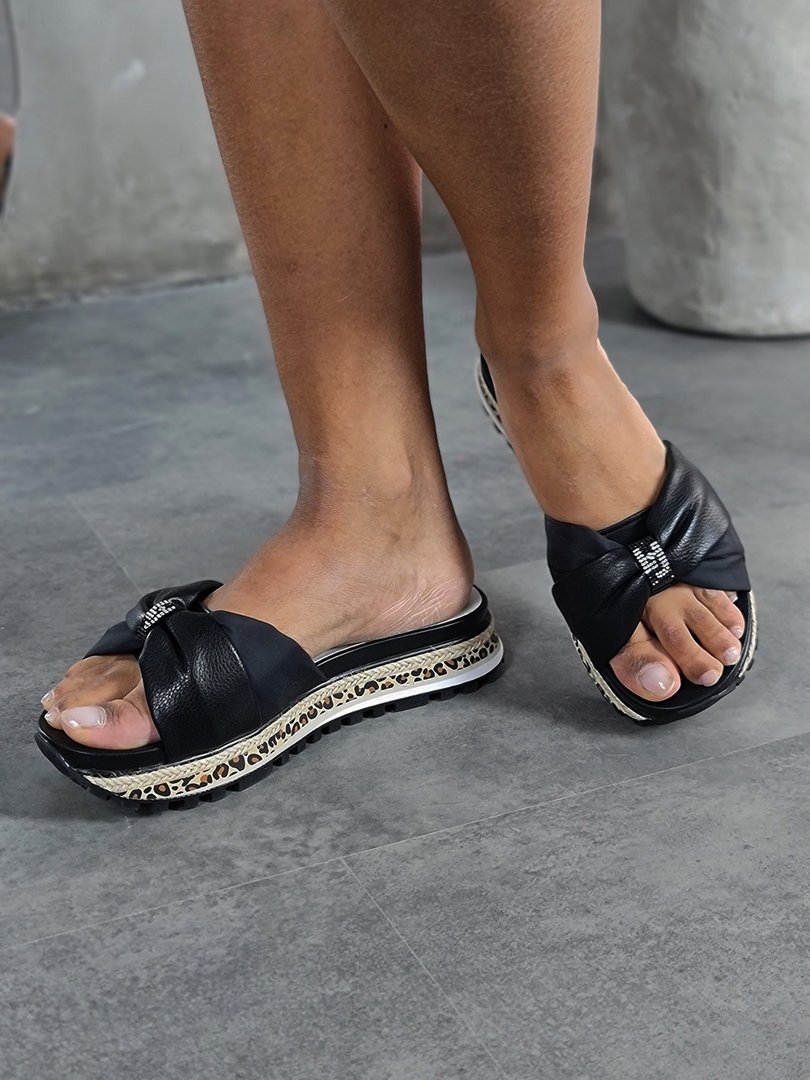 Сабо Liu Jo черные , фотография №2