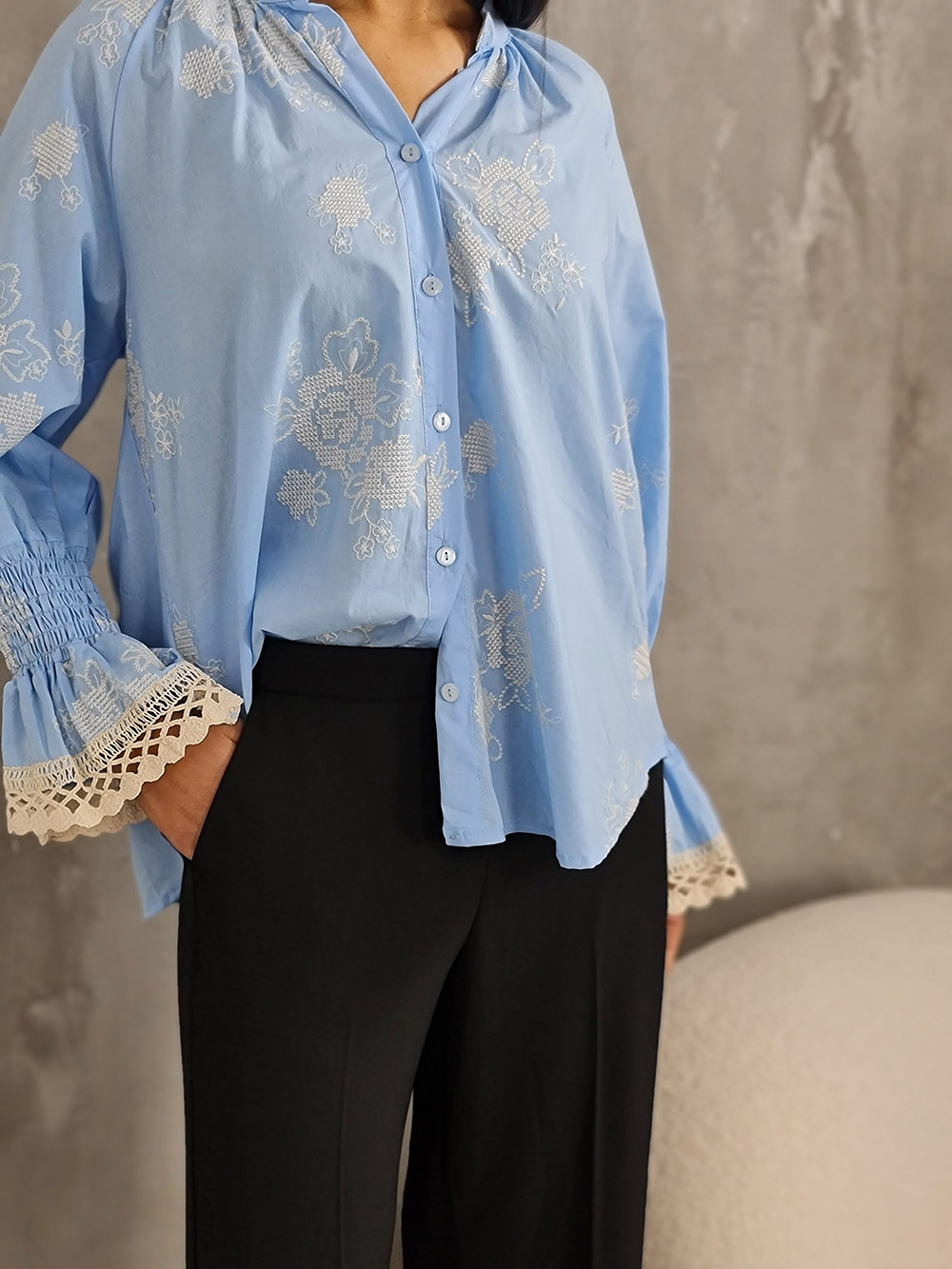 Брюки imperial резинка сзади черные, фотография №2