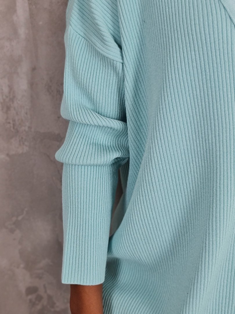 Кардиган Kontatto в рубчик ментол, фотография №5