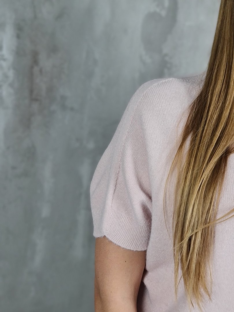 Джемпер Imperial с рукавом 3/4 пудровый, фотография №4