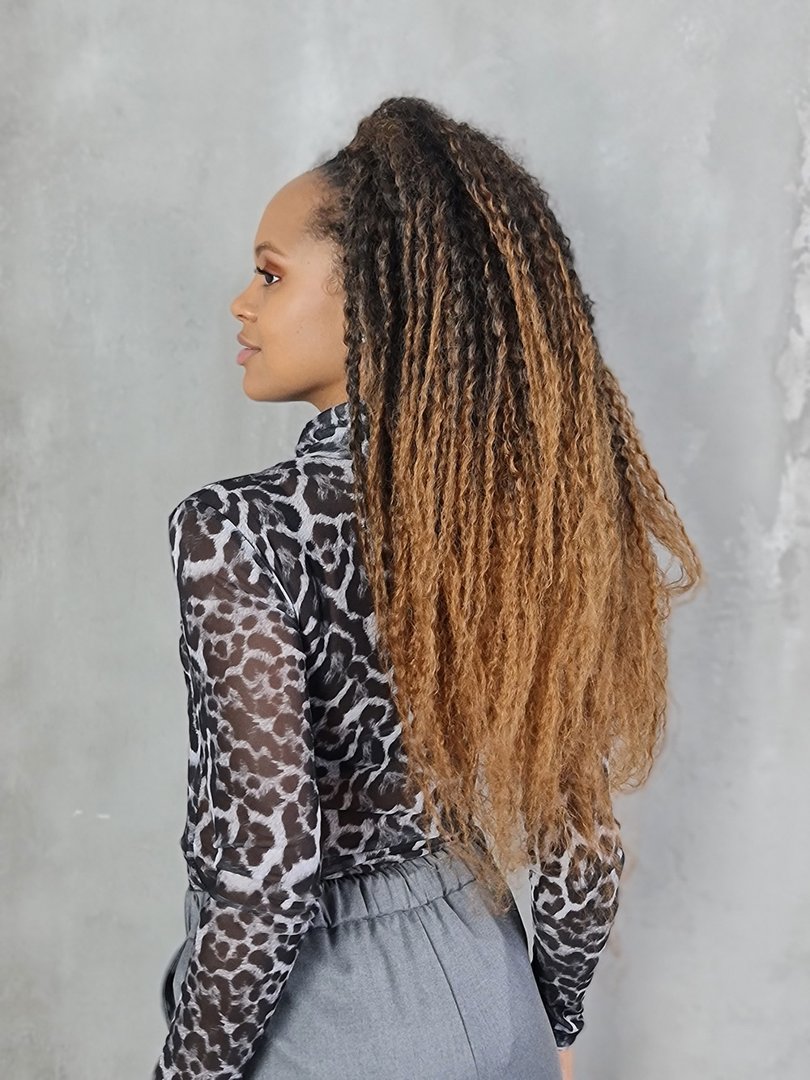 Блузка Lumina сетчатая с леопардовым принтом черная , фотография №3