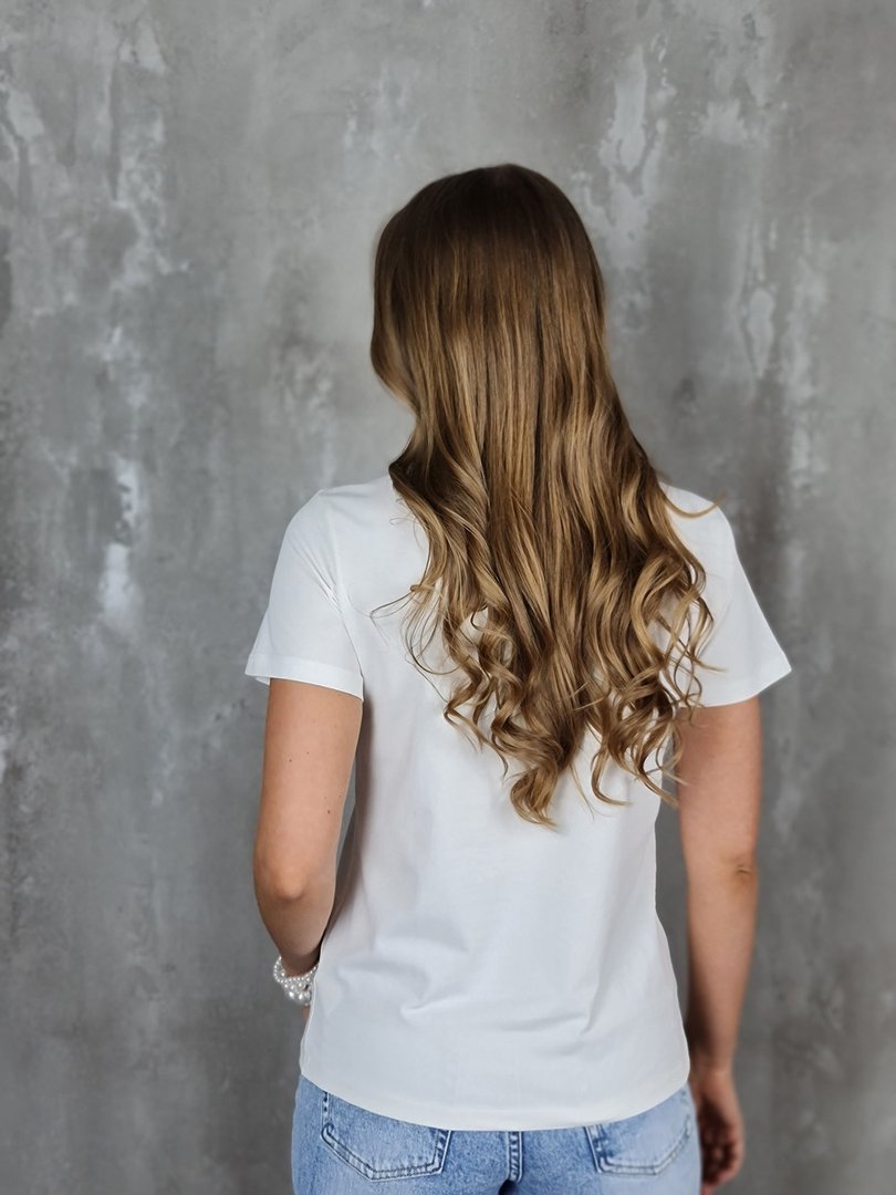 Футболка li.fe style с каллами белая, фотография №3