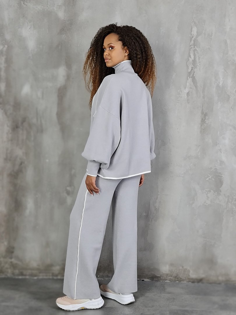 Костюм Vicolo свитшот и брюки серый, фотография №4