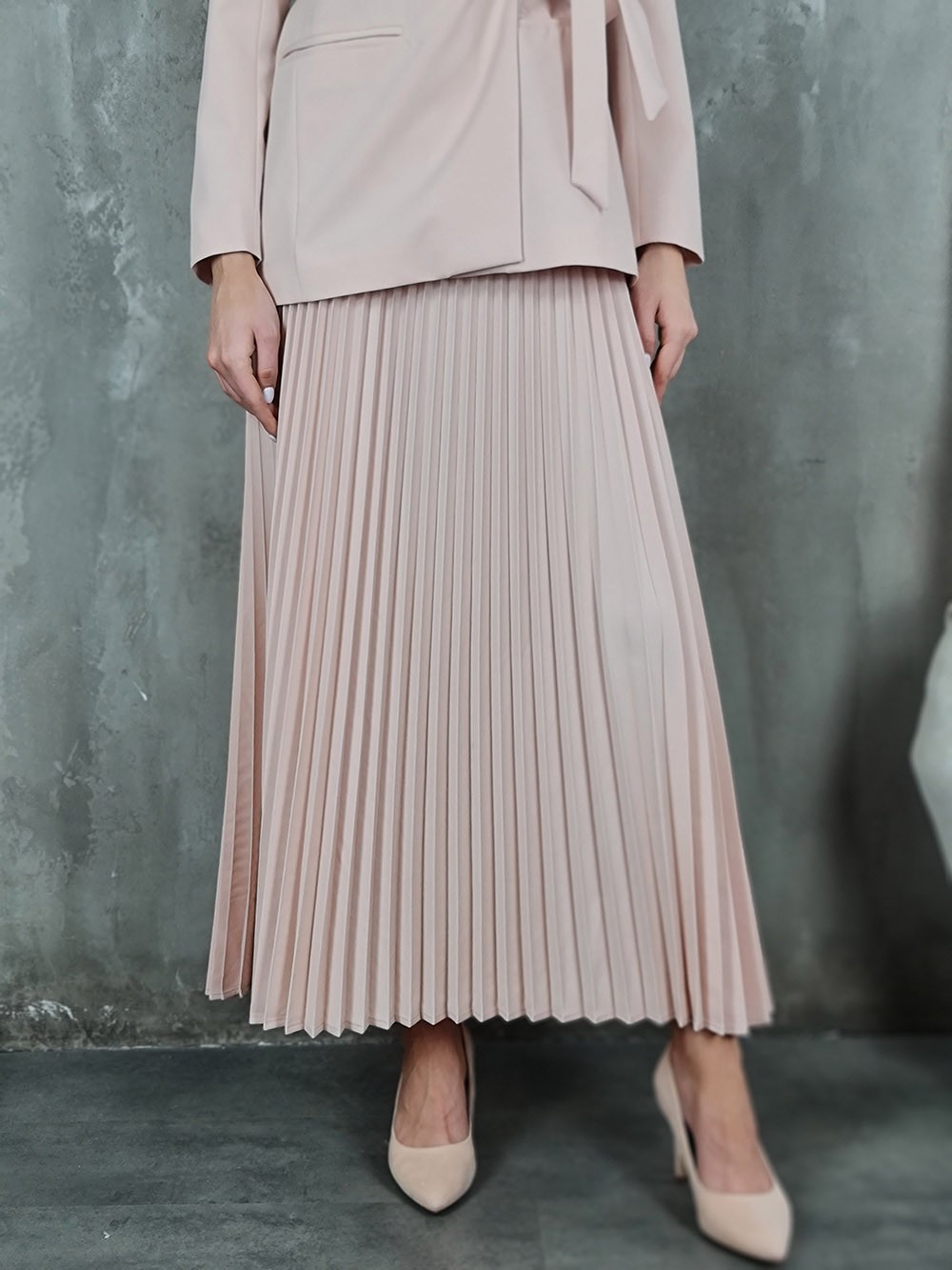 Юбка CLOTHÉ плиссе розовая, фотография №1