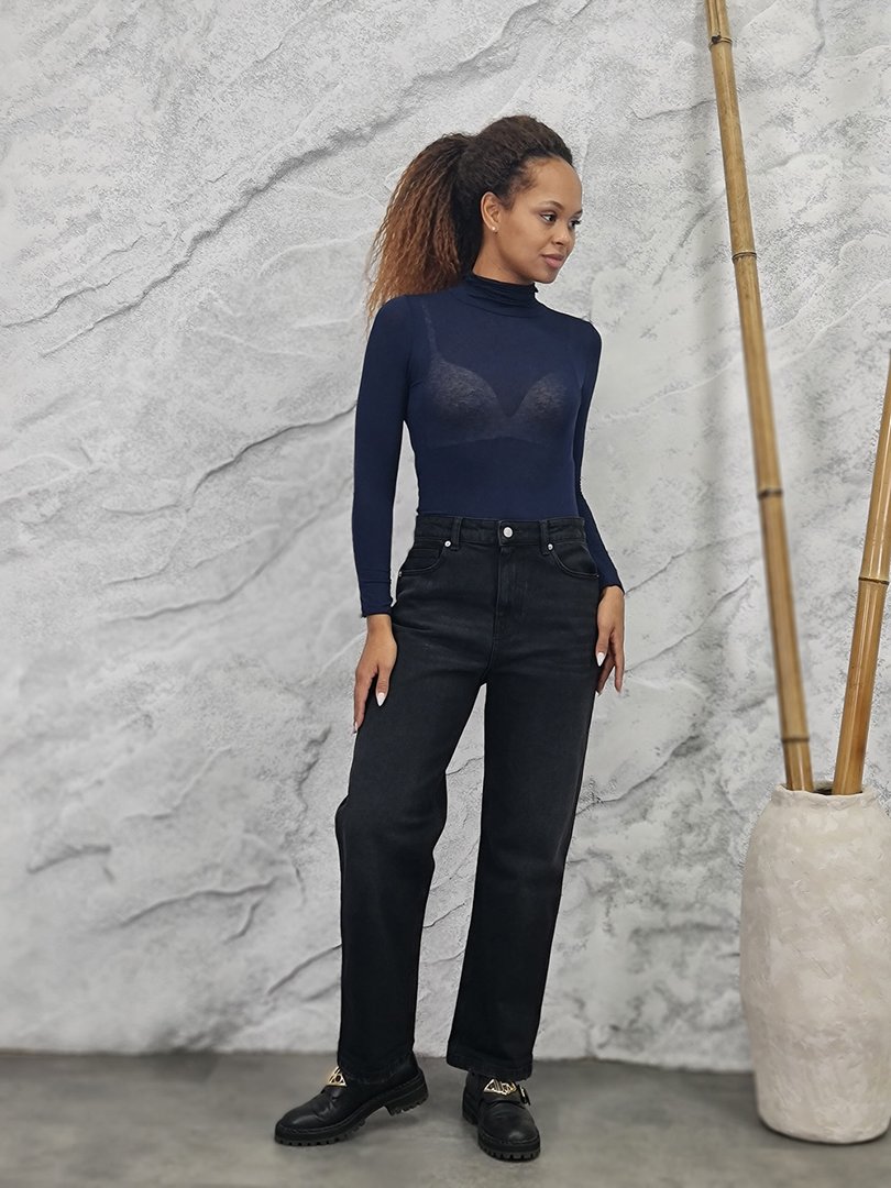 Джинсы Vicolo прямые черные, фотография №2