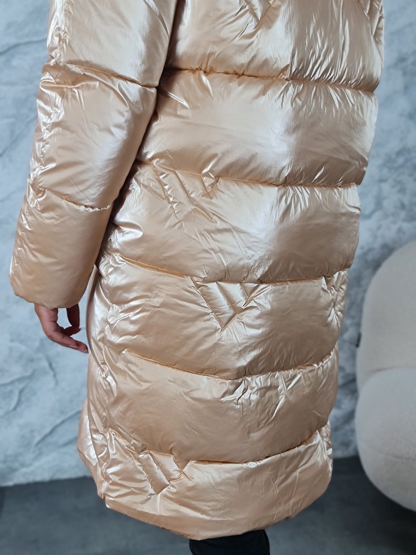 Пуховик Rinascimento персиковый, фотография №7