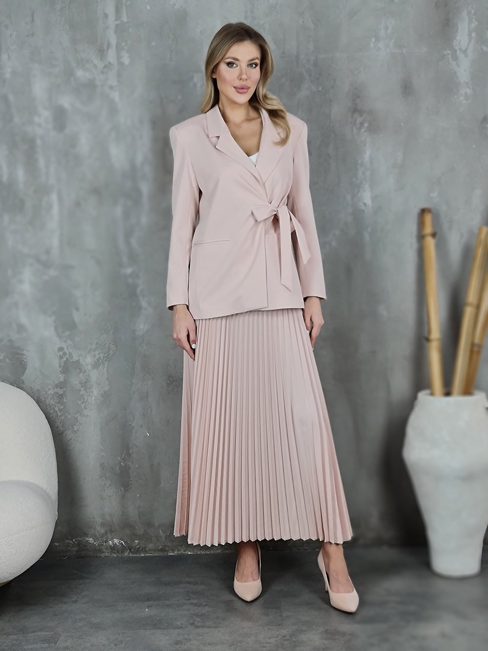 Юбка CLOTHÉ плиссе розовая, фотография №2