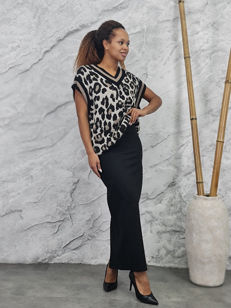 Юбка Vicolo на молнии черная, фотография №3