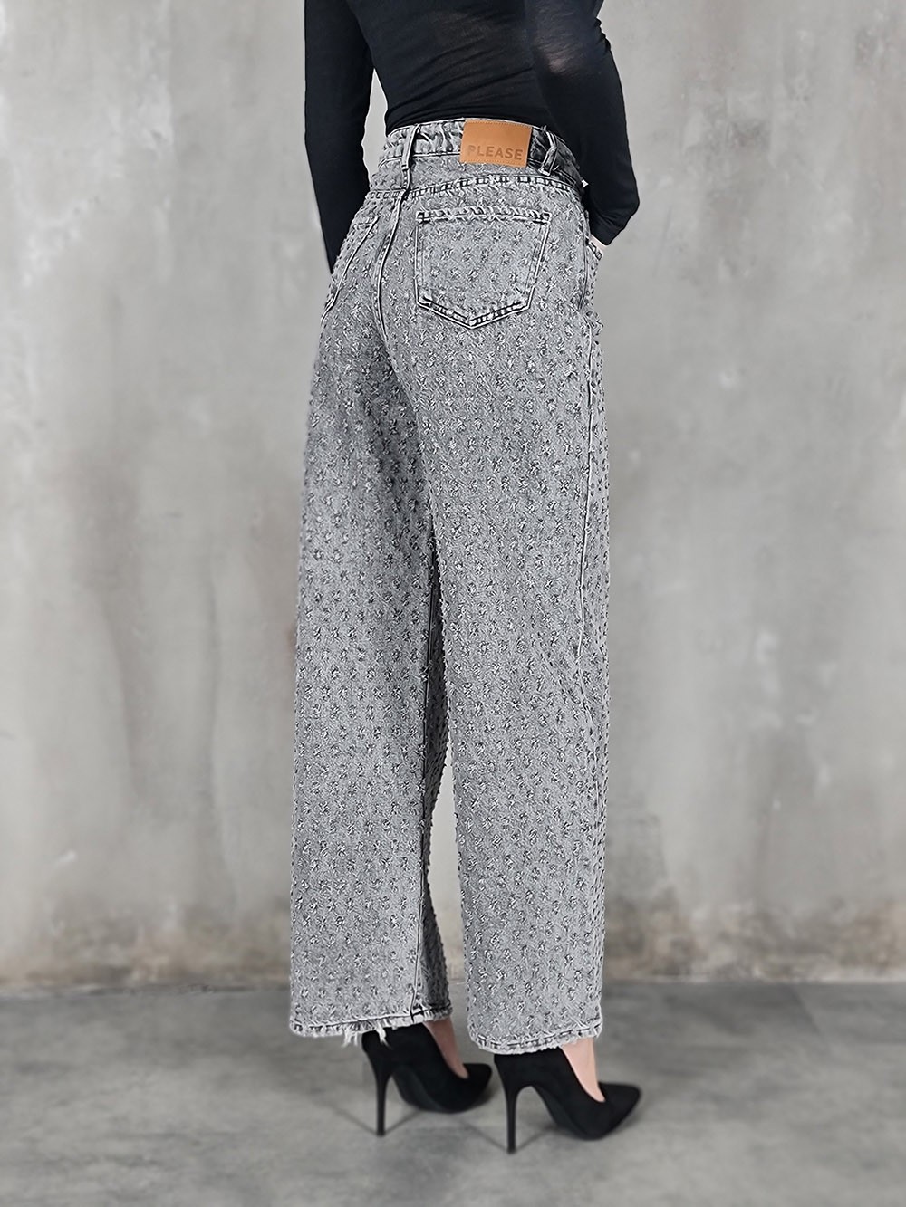 Джинсы Please серые  , фотография №4