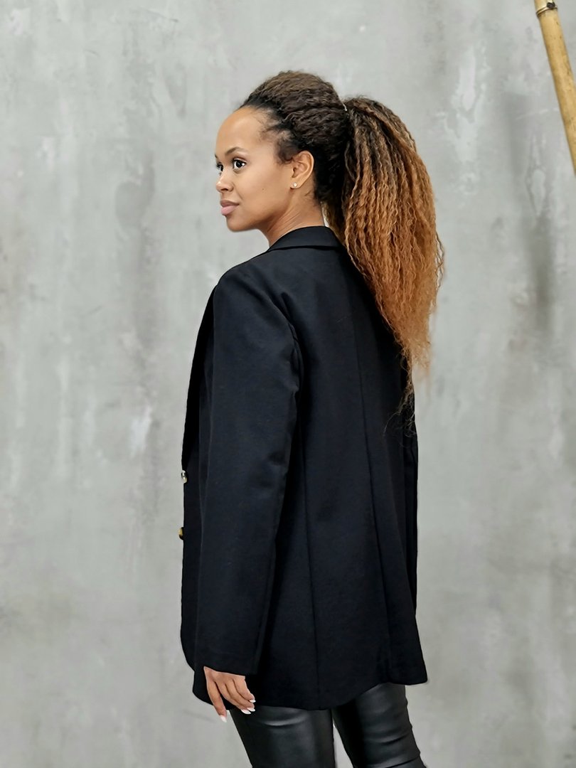 Пиджак Paquito на двух пуговицах черный, фотография №3