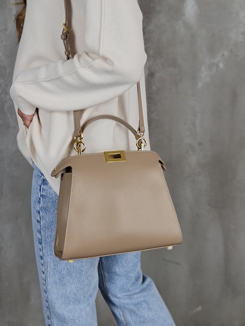 Сумка My Little Italy квадратная карамель, фотография №2