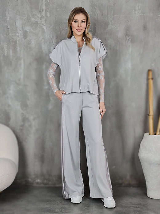 Костюм Imperial брюки и жилет жемчужно-серый