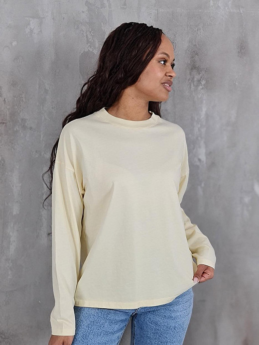 Лонгслив Vicolo желтый  