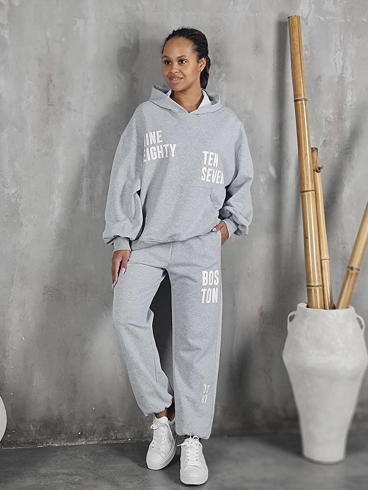 Костюм спортивный Souvenir серый 