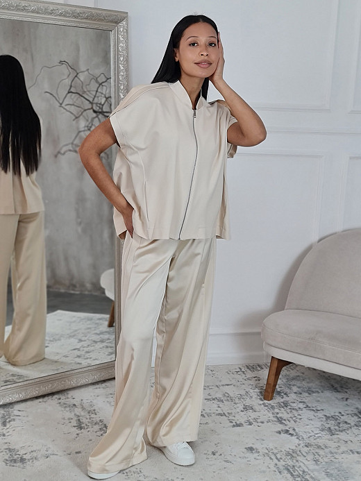 Костюм Imperial брюки и жилет кремовый