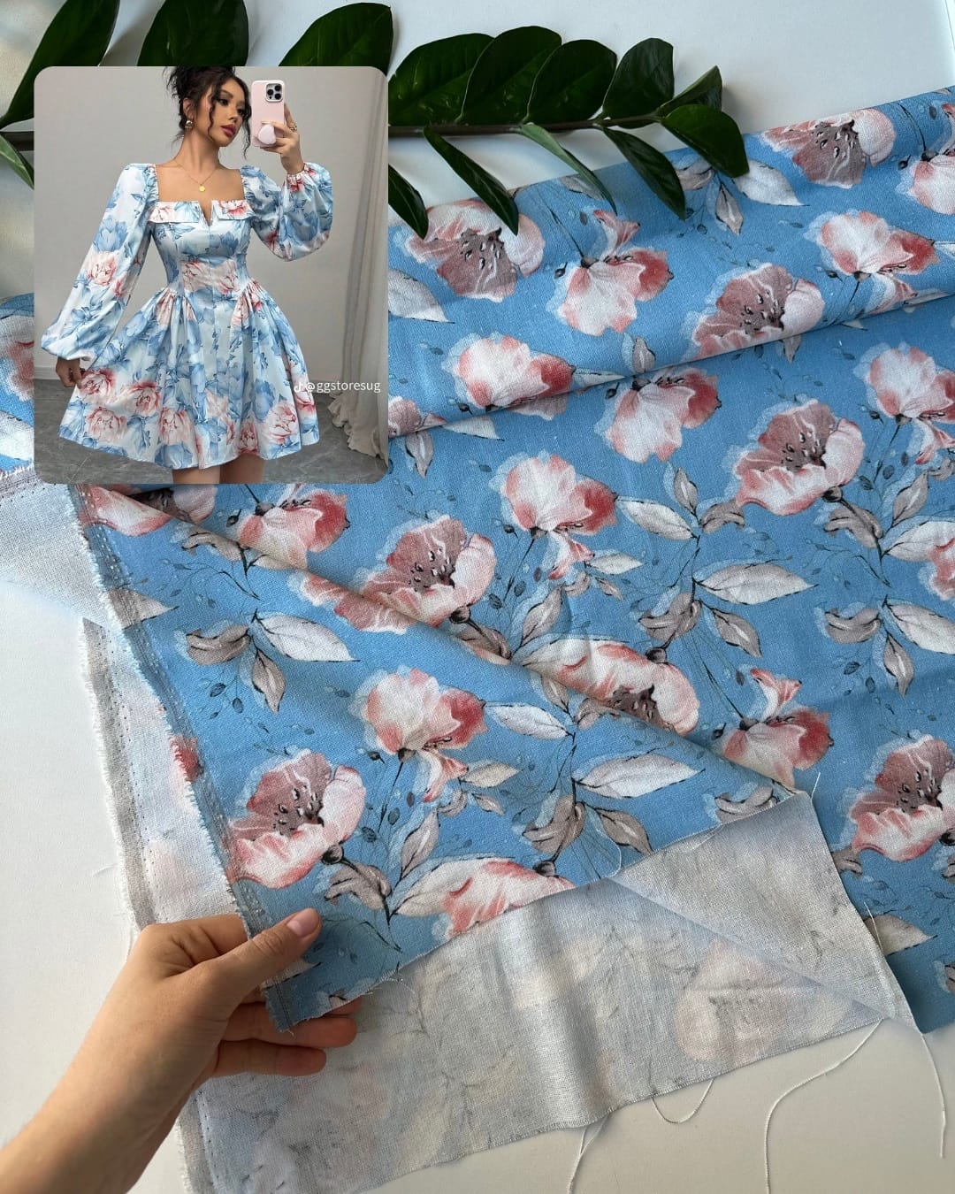 Лен принтованный