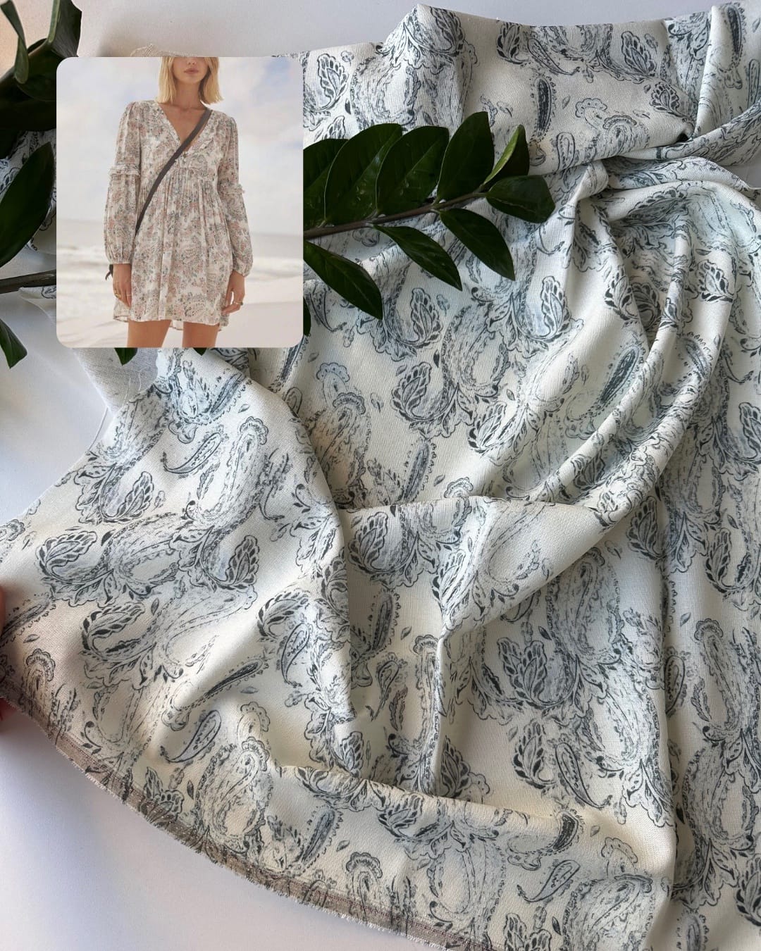 Лен принтованный