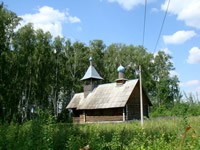 Храм в честь Пресвятой Троицы. Подворье Ново-Голутвина женского монастыря