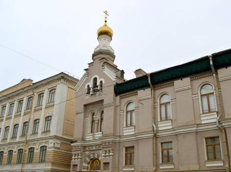 Храм преподобномученика Андрея Критского подворья Константино-Еленинского женского монастыря