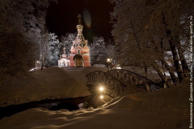 Подворье Вознесенской Давидовой пустыни в с. Талеж.