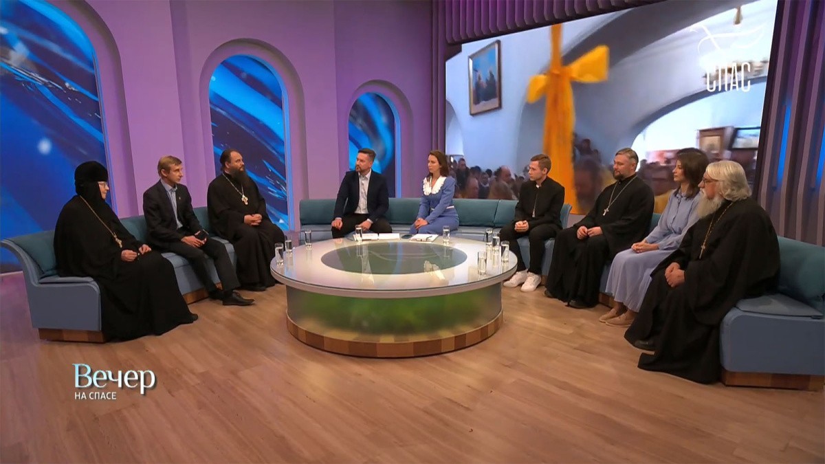 Настоятельница Никольского монастыря Переславля-Залесского игумения Евстолия (Афонина) приняла участие в передаче «Вечер на Спасе»