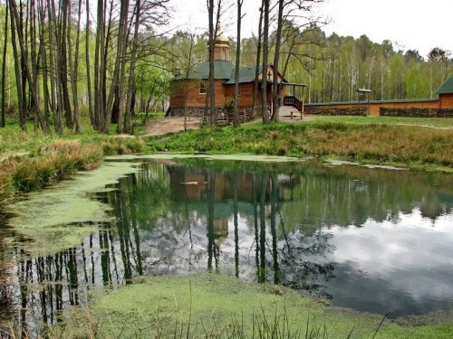 В честь Казанской иконы Божией Матери мужской монастырь пгт. Чоповичи Овучской епархии