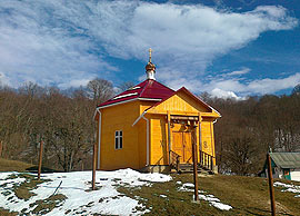 Скит Свято-Михайло-Афонской Закубанской общежительной пустыни ст. Сахрай