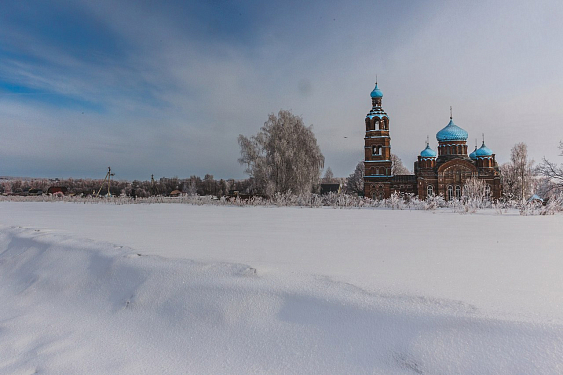 Храм в честь иконы Божией Матери  «Казанская» ,подворье Казанско-Богородицкого мужского монастыря