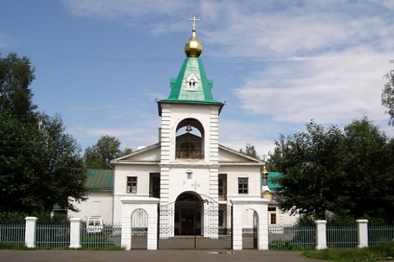 Никольский мужской монастырь в рабочем поселке Саргатское