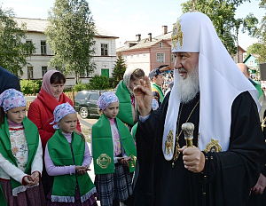 Слово Святейшего Патриарха Кирилла после Литургии в день 25-летия канонизации святого праведного Иоанна Кронштадтского