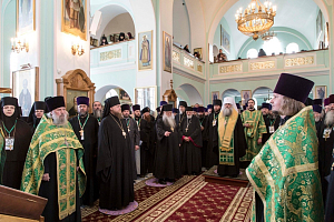 В Иоанновском монастыре г. Санкт-Петербурга начались  юбилейные торжества к  25-летию канонизации св. прав. Иоанна Кронштадтского