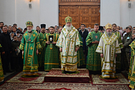 В Свято-Успенской Тихоновой пустыни молитвенно почтили память основателя обители