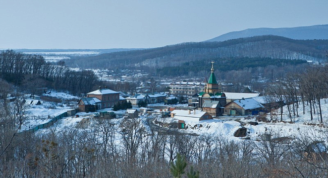 Свято-Троицкий Николаевский мужской монастырь п. Горные Ключи 