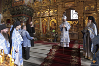 На Успенском подворье Оптиной пустыни в Санкт-Петербурге состоялся престольный праздник