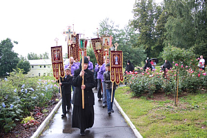 В Кресто-Воздвиженском Иерусалимском монастыре отпраздновали 128-летие со дня основания обители