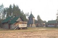 Мужской монастырь  Троице-Благовещенская Евфросино-Синоезерская пустынь  в деревне Пустынь 